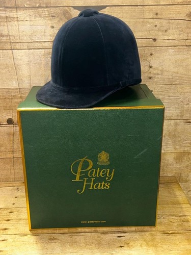 Patey boxed navy velvet high - velvet,