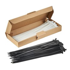 100 CABLE TIES Zip Tie Wraps
