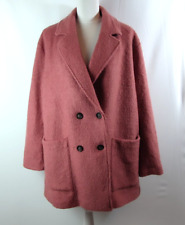 H&M Dusty Pink Boucle Coat