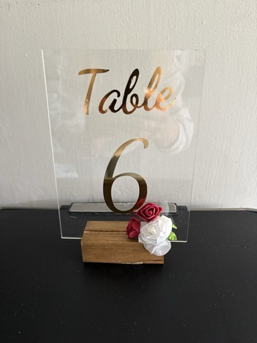 Wedding table numbers - wedding,