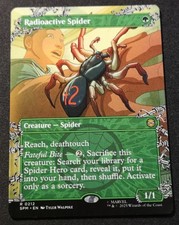 Radioactive Spider - Borderless - SPM - MTG - EN - NM - 0212