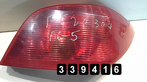 2001 peugeot 307 - 2001, rear