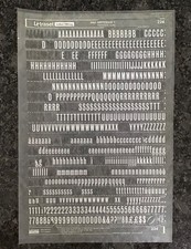 LETRASET Lettering 48pt