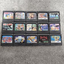 Sega Game Gear Games Bundle X 15  Tested and Working 