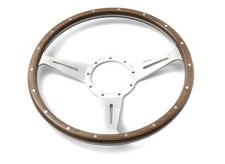 Steering wheel dished wood - 14",