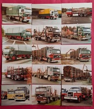 Volvo F86, F88, F12, N7 - Colour Photos of Swedish Trucks late 70's/80's x 15