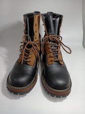 WESCO Boots Size Leather Beige