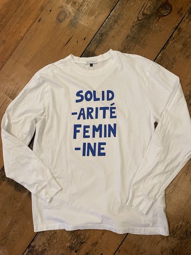 Bella freud long sleeve - long, white