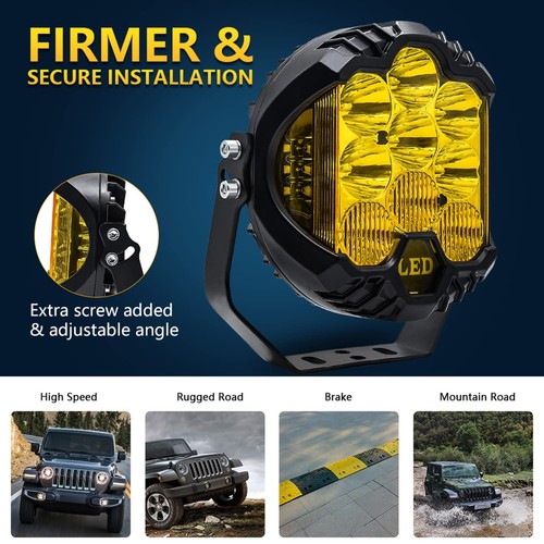 Inch led work light bar - 7"inch,