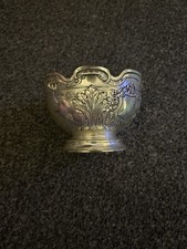 unmarked silver-plated sugar