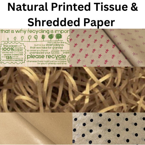 Tissue paper natural coloured - paper,