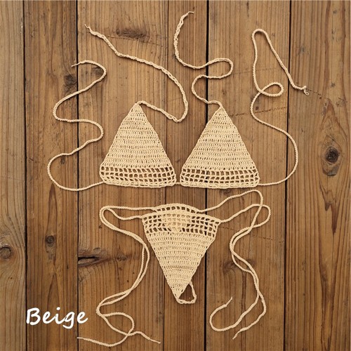 Mesh micro bikini set swimwear - bikini,