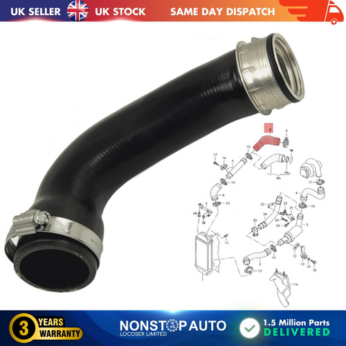 Turbo intercooler pipe for - intercooler,