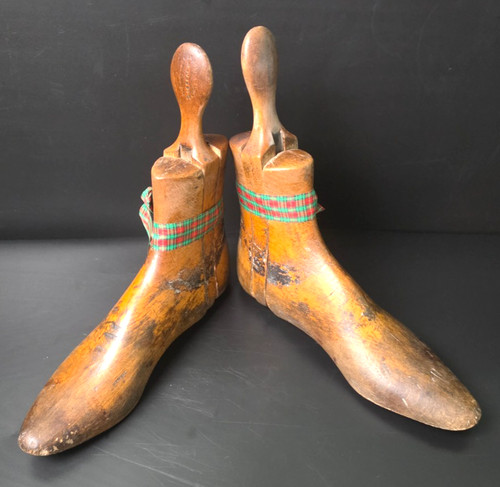 Antique wooden adult - antique, shoe