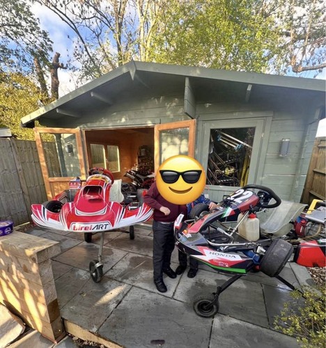 Complete karting setup senior
