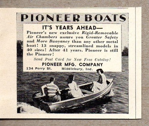 1952 print pioneer - print, boats