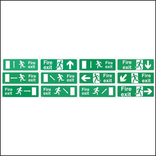 Fire safety signs - fire,