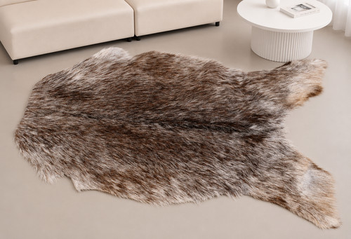 Genuine goat hide - hair, on