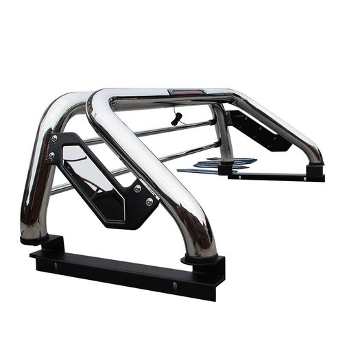 Chrome roll bar heavy - roll,