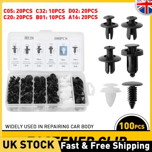 100pack fender clips trim - 100pack, car