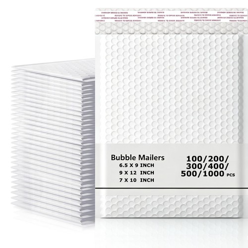 Any size white poly bubble - white,