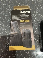 Sanyo Talk-Book Vas Microcassette Voice Recorder TRC-5880