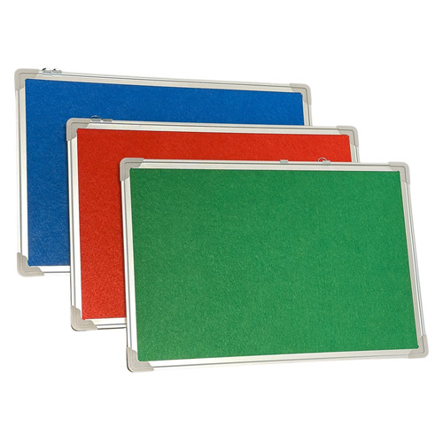 Cork notice board silver - cork,