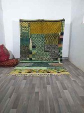 Costum Moroccan Colorful Rug - Moroccan Woolen carpet  - Boujaad