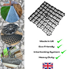 Black Heavy Duty Grass Grid