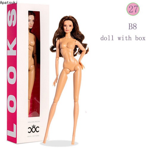 Wavy hair doll - 12", 1/6