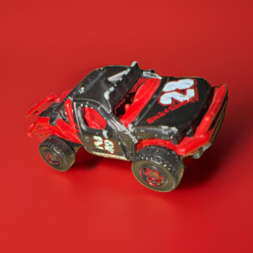 Red black diecast plastic - red/black, diecast/plastic