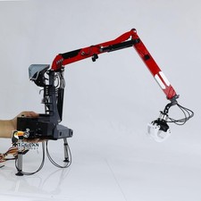 In Stock Metal Hydraulic Timber Crane for 1/14 RC Trailer Tractor Truck Vehicle