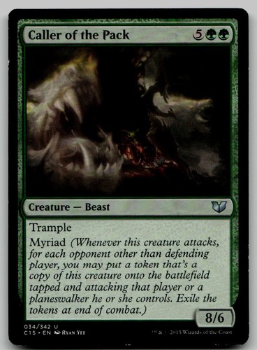 Caller the pack commander - caller,