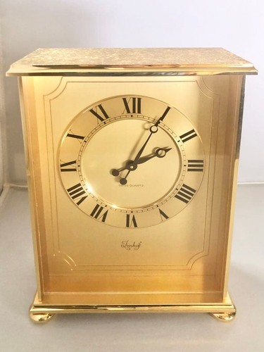 Antique imhof table clock - antique,