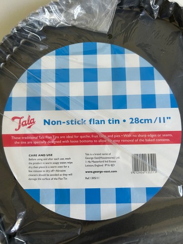 Tala non stick flan tin - non-stick, 28cm