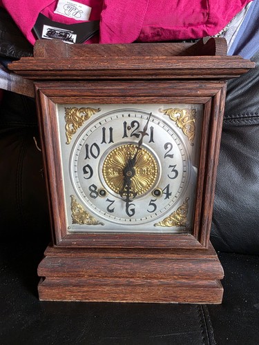 Ansonia antique oak matel - ansonia,