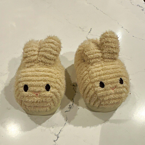 Beige bunny faux fur - bunny,