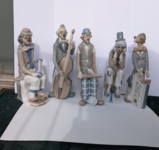 Casades Sad Clowns Orchestra 5 Figurines 10.5in