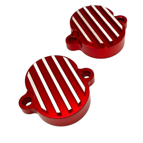 Yx160 cnc red valve covers - cnc,