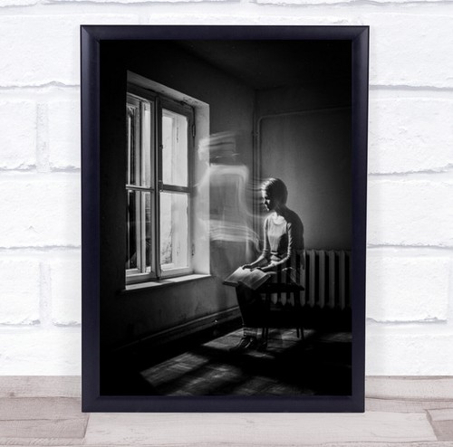 Book read reading ghost - ghost, window