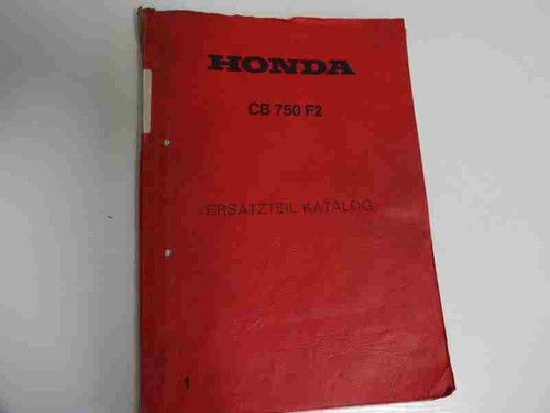 Parts catalogue honda cb750f2 - honda,