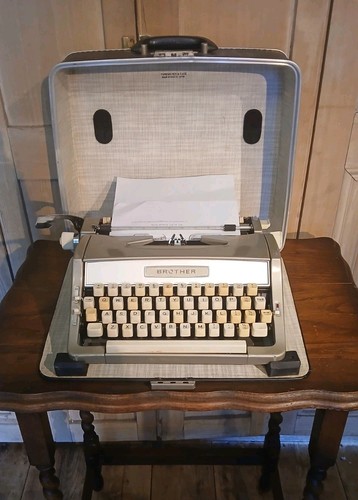 Vintage brother typewriter - vintage,