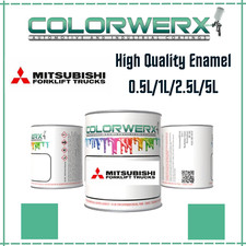 Mitsubishi Aqua Green Forklift Paint – High Quality Enamel – Spray/Brush 0.5L-5L