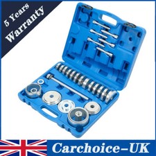 31Pcs Front Wheel Hub Drive Bearing Puller Press Tool Wheel Hub Removal Set !