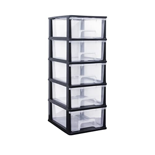 Plastic storage drawers unit - unit,
