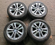 GENUINE MERCEDES 16" ALLOY WHEELS & TYRES C E V CLASS VITO VIANO
