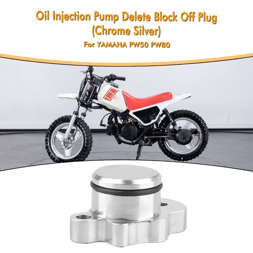 Chrome oil injection block - oil, off