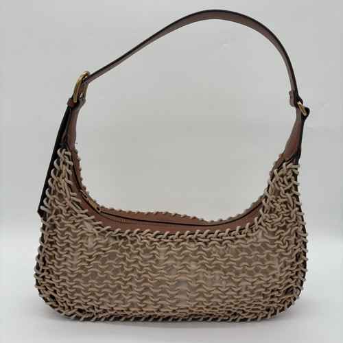 Zara woven shopper bag with - woven,