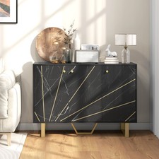 Modern Sideboard Storage Cabinet with Adjustable Shelves