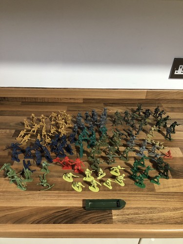 Vintage mixed plastic toy - vintage,